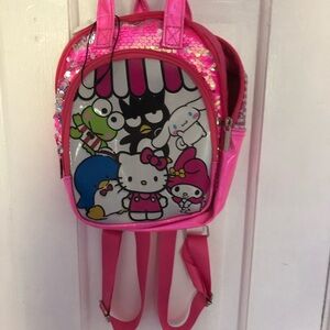 Hello Kitty Pink Sequin Mini Backpack